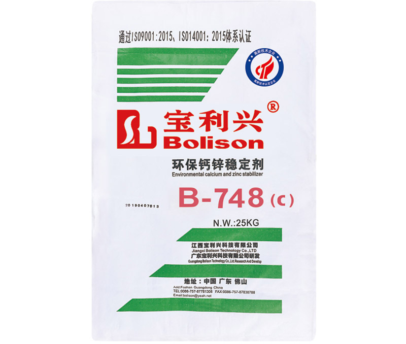 Estabilizador de calcio y zinc ecológicoB-748C